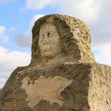 Na hranici katastru Uherského Brodu můžete obdivovat novou sochu